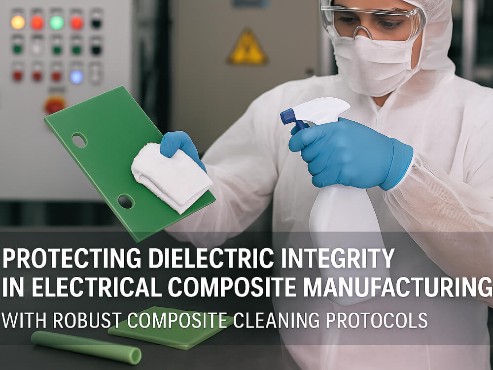 Protecting Dielectric Integrity in Electrical Composite Manufacturing with Robust Composite Cleaning Protocols