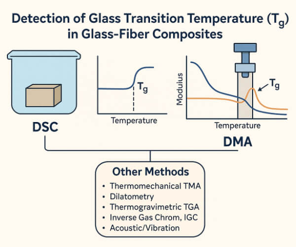 Optimizing Glass Transition Temperature TG Detection in Glass‑Fiber Composites