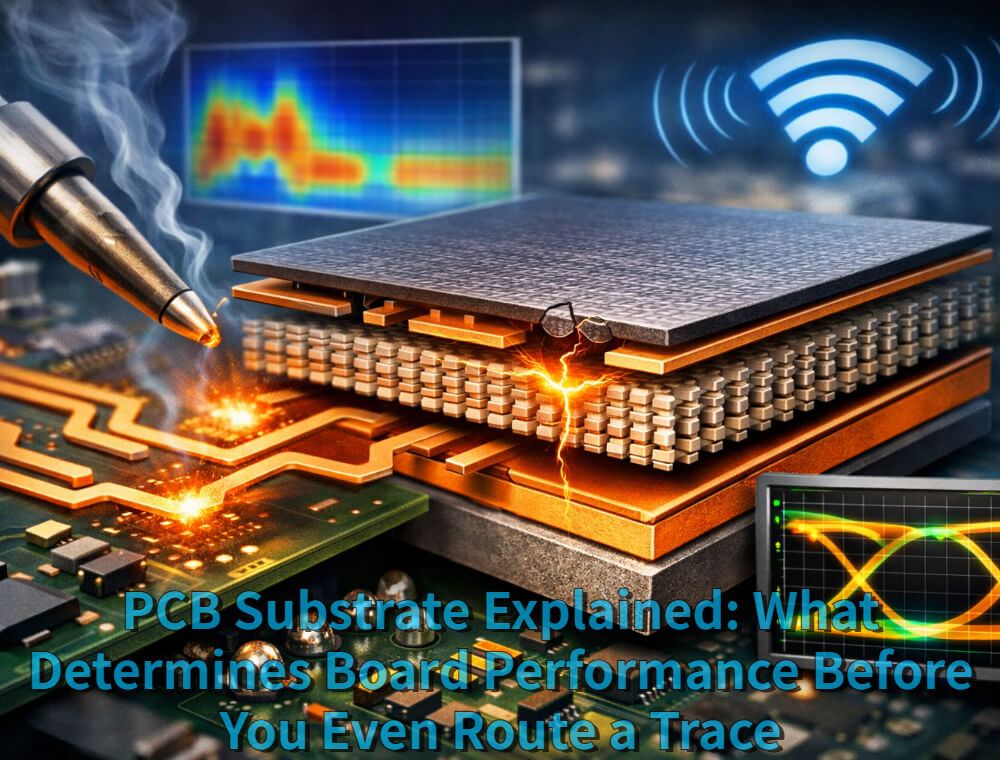 PCB Substrate Explained: What Determines Board Performance Before You Even Route a Trace
