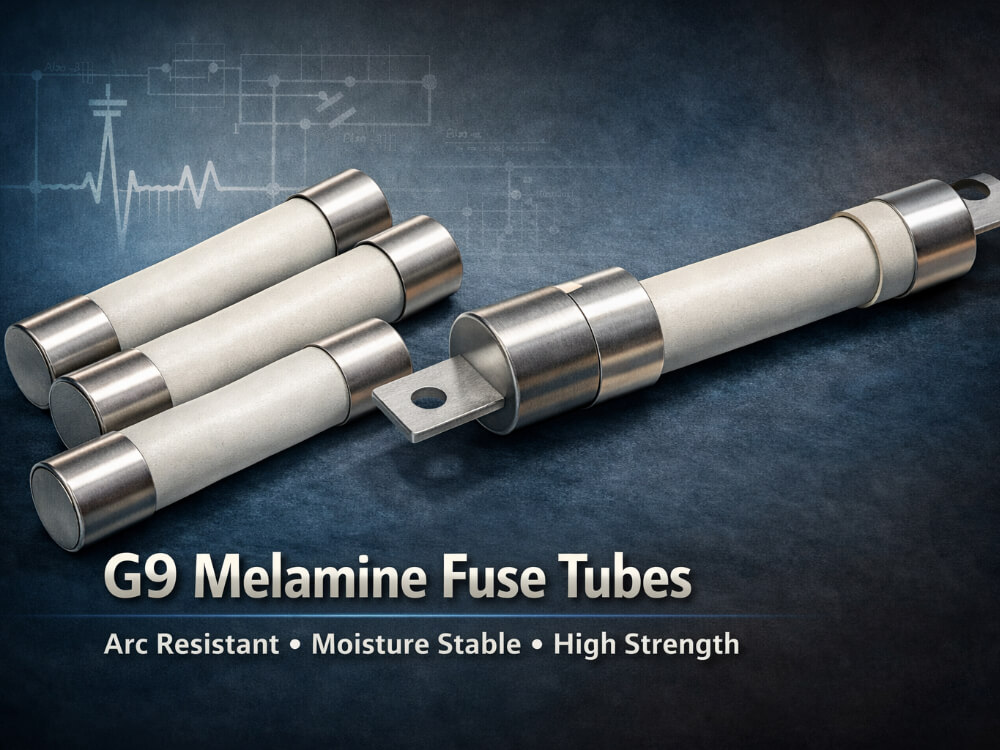 G9 melamine tubes improve fuse performance and reliability