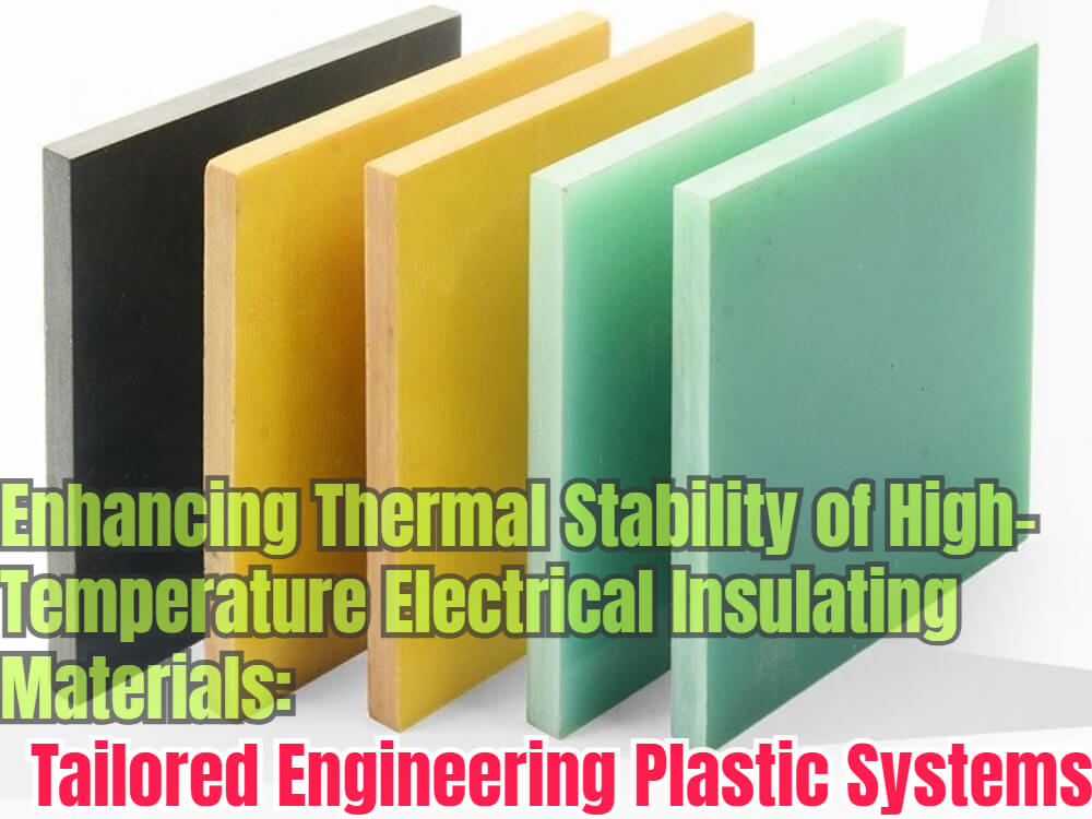 Enhancing Thermal Stability of High-Temperature Electrical Insulation Materials: Tailored Engineering Plastic Systems
