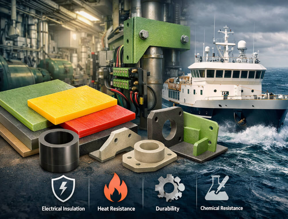 Marine Composite Materials: How G10, FR-4, G11 and EPGM203 Improve Ship Reliability