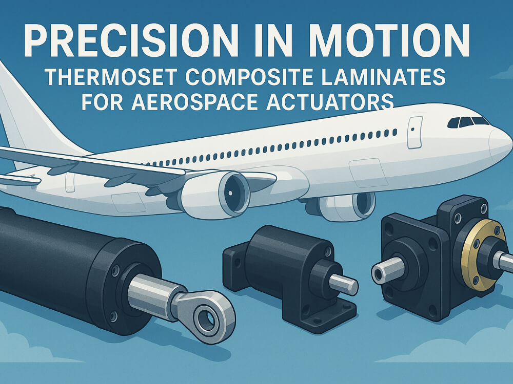 Precision in Motion: How Thermoset Composite Laminates Enable Reliable Aerospace Actuators