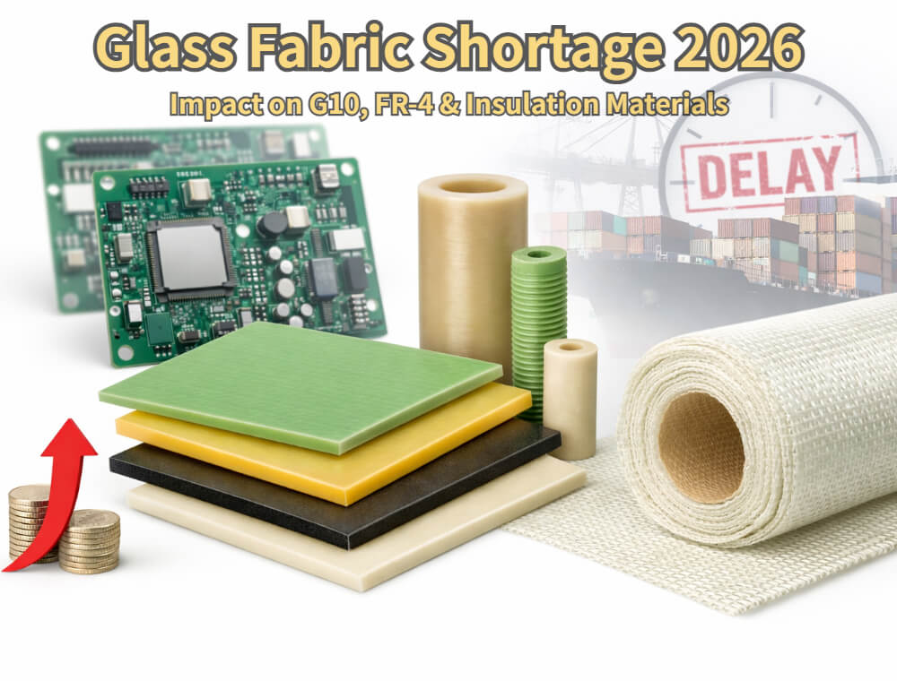 Glass Fabric Shortage 2026: Impact on G10, FR-4 & Insulation Materials
